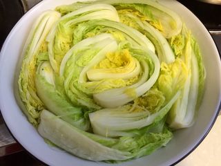 7、简单方便又美味➕蒜蓉粉丝娃娃菜,娃娃菜根据个人的喜好摆在粉丝上，我这个是盘盘盘，????造型，哈哈