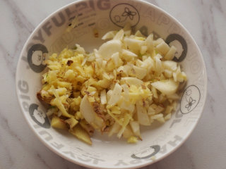 4、烧椒茄子,大蒜、老姜切碎待用