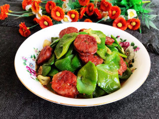 19、爆炒豆角,爆炒豆角出锅了~