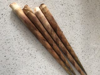 1、#风味人间#清炒冷笋,秋后出笋，更嫩了，现在这个时候稍微晚了些