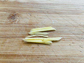 8、油菜豆腐,姜丝