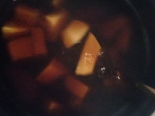 5、经期红糖汤,搅拌一下