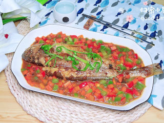 18、酱焖黄花鱼,补充各种营养哟，吃起来吧！