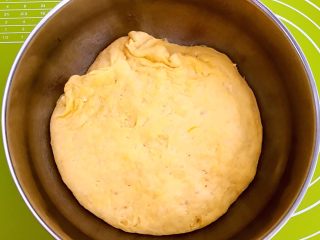 9、多层南瓜蒸馍,面醒发好了