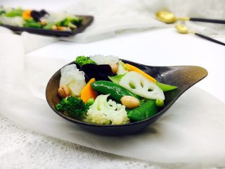 10、花椒油蔬菜宝,成品图