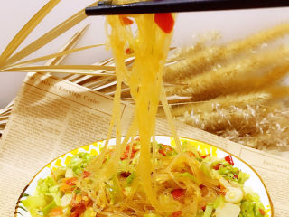 18、卷心菜炒粉丝,开吃，超劲爆????????