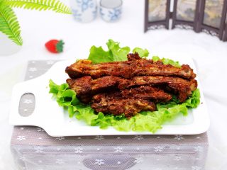 22、烧烤风味烤羊排,成品一