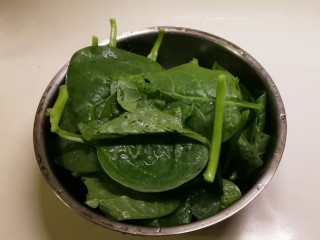 5、清炒木耳菜,木耳菜没用刀切 手动折断即可 控干水分