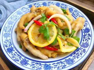 21、网红柠檬泡爪,特别爽口