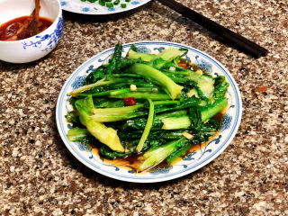 15、蚝油油麦菜➕柳塘新绿却温柔,成品