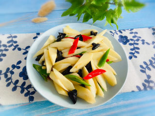 20、清炒山药木耳,清肺排霾