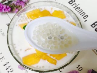 16、芒果西米露,冷藏后风味更佳