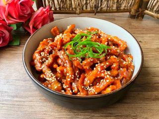 12、糖醋里脊肉,成品图三