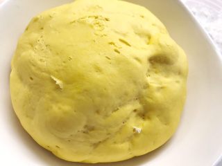 9、南瓜馒头,发酵至两倍大小