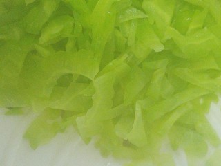 9、苦瓜发面饼,捞出控水