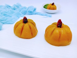 15、#甜味#香甜糯的南瓜饼#,近看，如此诱惑，一边拍照一边吃了两个(^_^)