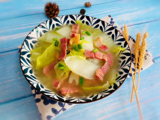 20、火腿炖白菜,成品图