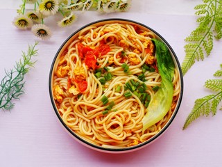 18、好吃到放弃减肥的番茄鸡蛋粉,赶紧吃~