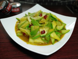 12、香辣西葫,成品图