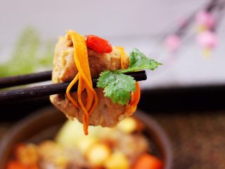 17、虫草花山药炖排骨,我要开动了。