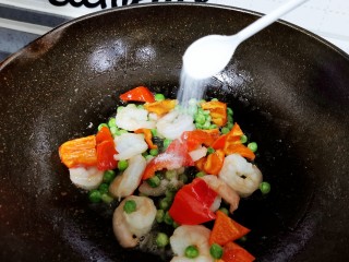 14、虾仁日本豆腐,白糖