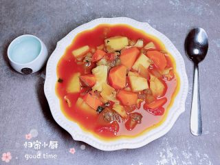 16、罗宋汤,再来一张成品图。