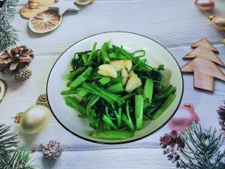 20、蒜蓉空心菜,摆个pose