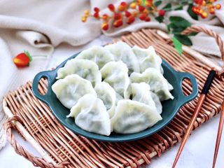 18、茴香海虹鸡蛋饺子,成品一