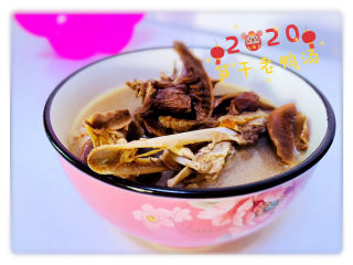 17、笋干老鸭汤,笋干鸭肉汤完成啦！！！