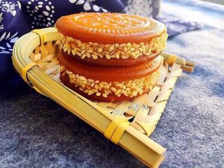 15、夹心南瓜饼,成品
