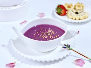 15、紫薯米糊,成品