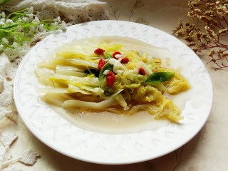 13、上汤娃娃菜,成品图