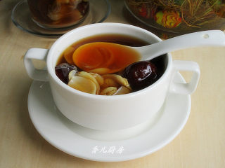 6、百合红枣汤,不加糖已经很甜了