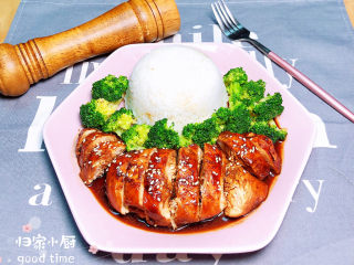 20、照烧鸡胸肉,诱人极了哟！