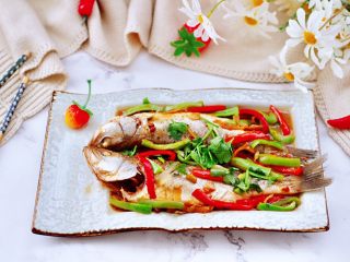 16、啤酒酱焖海鲈鱼,成品一