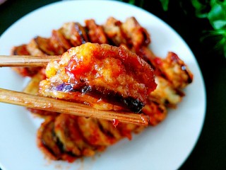 12、糖醋菜+糖醋茄盒,成品图