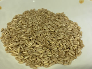 5、紫薯燕麦粥,倒150克；