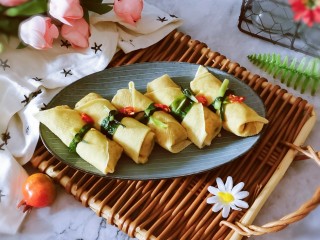 16、千张包肉,摆盘即可食用