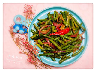 18、干煸豇豆,干煸豇豆，完成