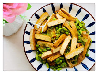 18、毛豆炒香干,毛豆炒香干