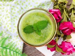 15、羽衣甘蓝芝麻菜苹果汁,成品图