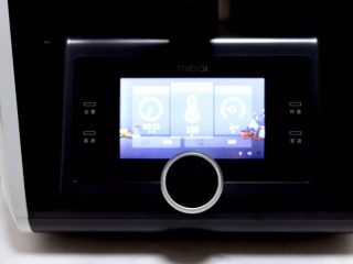 15、包菜虾皮菜团子,设置15分钟/100度/2档模式开始蒸制。