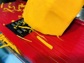 4、南瓜布丁,推丝