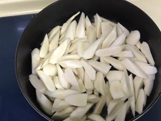 6、油焖高瓜,大火爆炒