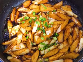 13、油焖高瓜,关火出锅