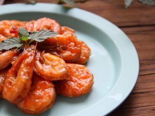 21、糖醋虾,成品