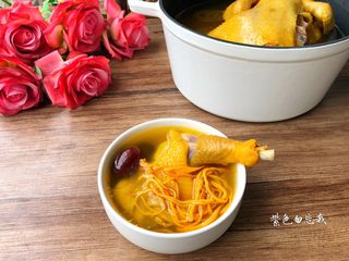 11、虫草花鸡汤,成品图三
