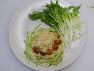 14、黄白双米沙拉—低脂代餐，健康减肥,旁边放上苦菊