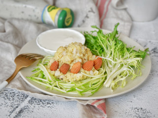 16、黄白双米沙拉—低脂代餐，健康减肥,成品图~