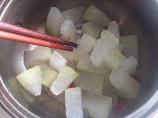 10、白玉冬瓜,拌匀